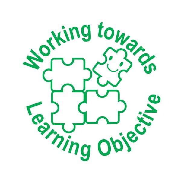 Stamper: Working Towards Learning Objective - Green