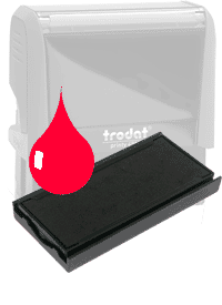 Ink Pad: Red - For PR4915