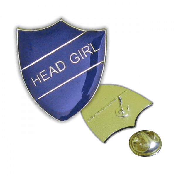 Badge: Head Girl Blue - Enamel