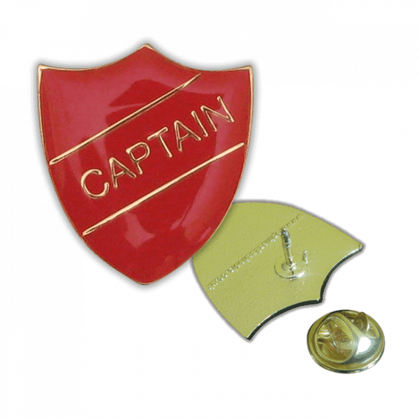 Badge: Captain Red - Enamel