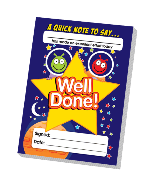 Notepad: Excellent Effort Today