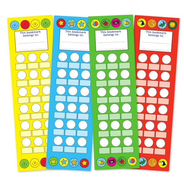 Bookmarks Mixed Pack - 4 Colours