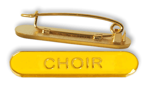 Badge: Choir Bar Yellow - Enamel