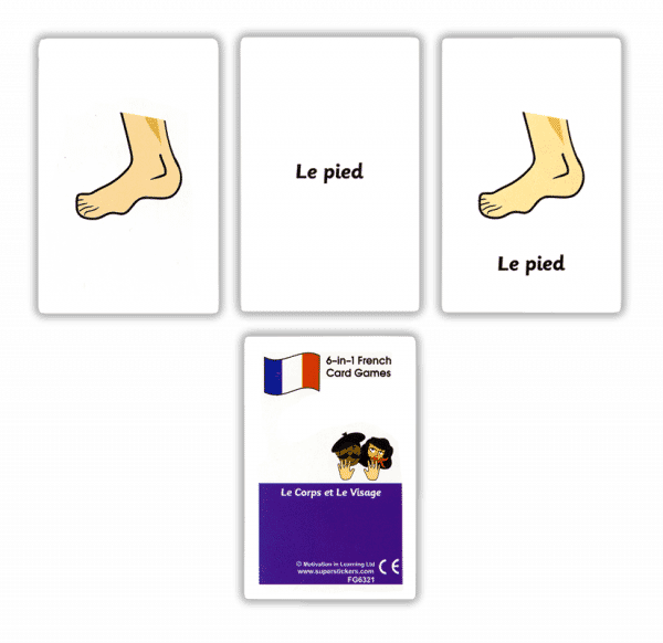 Games: Le corps et le visage Card Pack