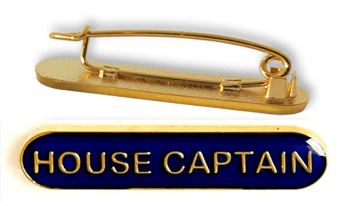 Badge: Blue House Captain Bar - Enamel