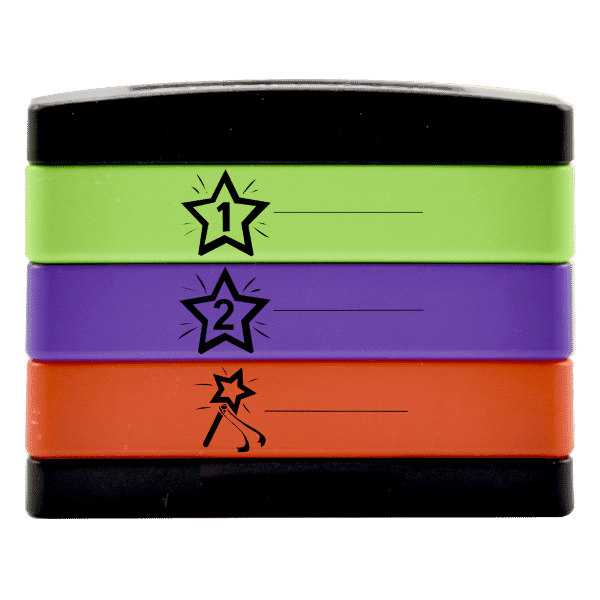 Stamp Stack: 3 High - Two Stars And A Wish