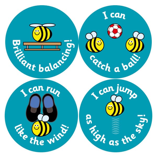 PE Reward Stickers (38mm)