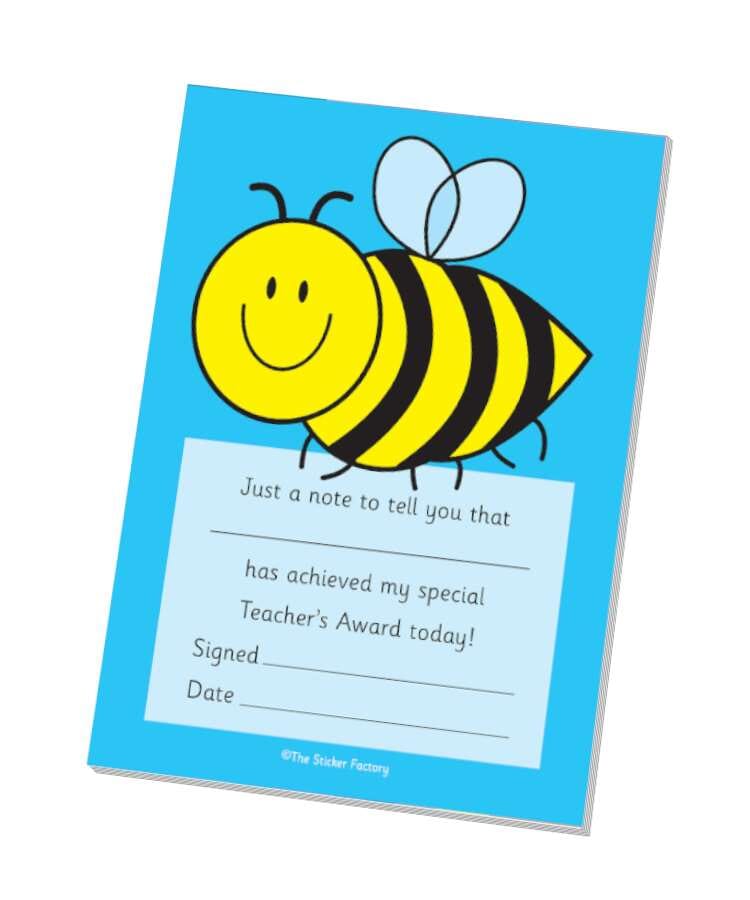 Sticker Factory Superstar Reward Notepad (A6). 50 notes per pad