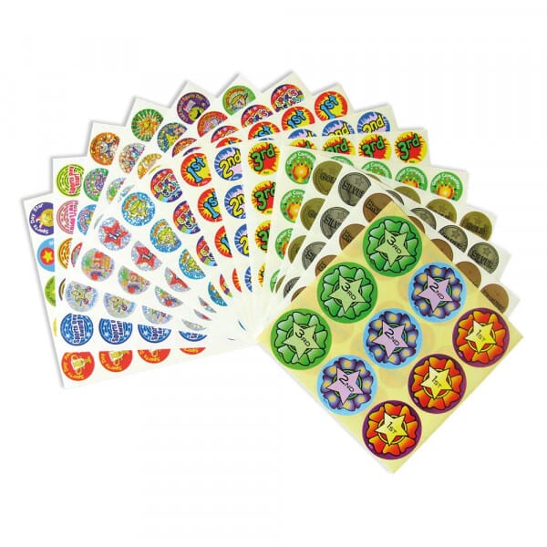 Sports Sticker Quick Pack Refill – School Reward Sticker Refill Pack for Pupils