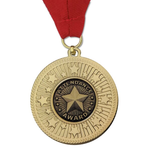 Medal: Gold Attendance Award