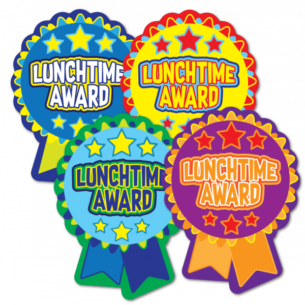 Sticker: Lunchtime Award Rosette