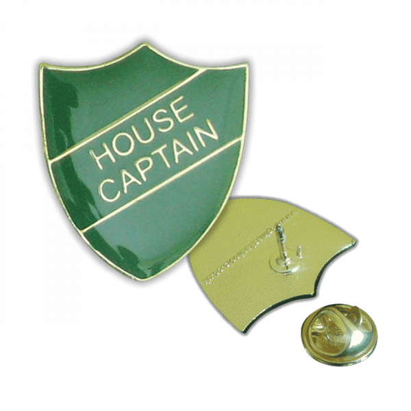 Badge: House Captain Green - Enamel
