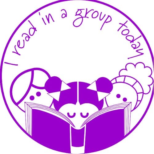 Stamper: I Read in a Group Today Children