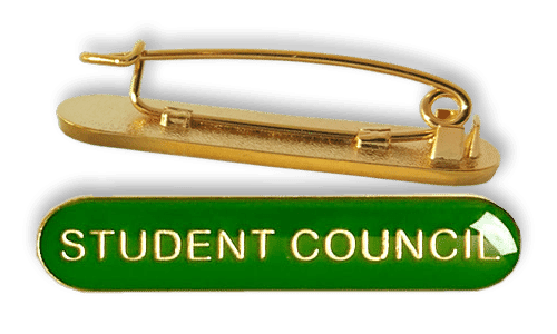 Badge: Student Council Bar Green - Enamel