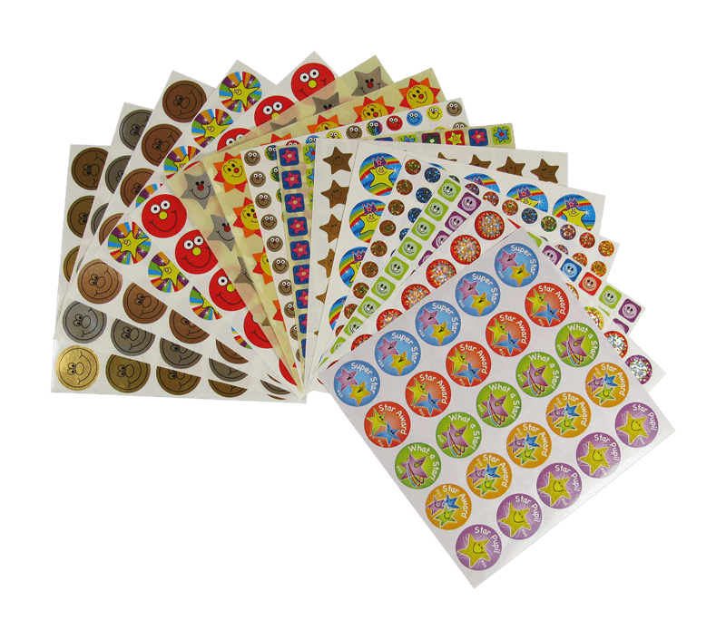 Stars and Smiles Quick Sticker Pack