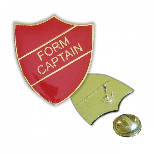 Badge: Form Captain Red - Enamel