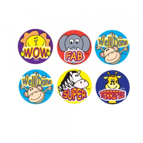 Sticker: Bumper Pack - Cartoon Animals Praise