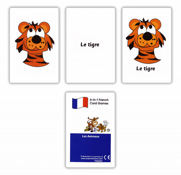 Games: Les animaux Card Pack