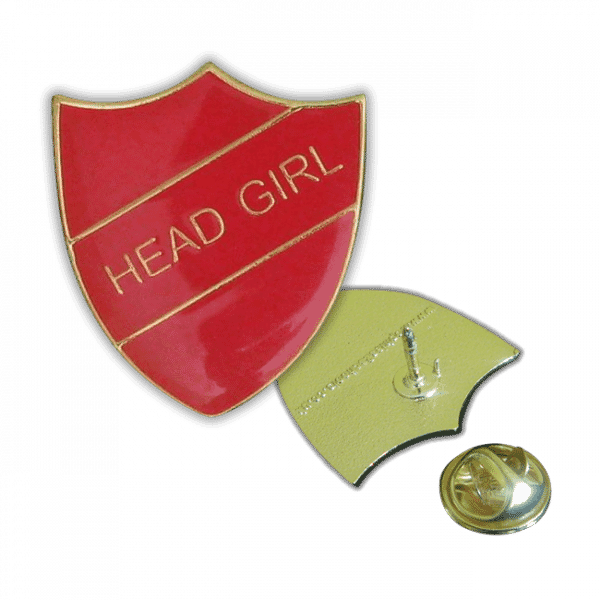 Badge: Head Girl Red - Enamel