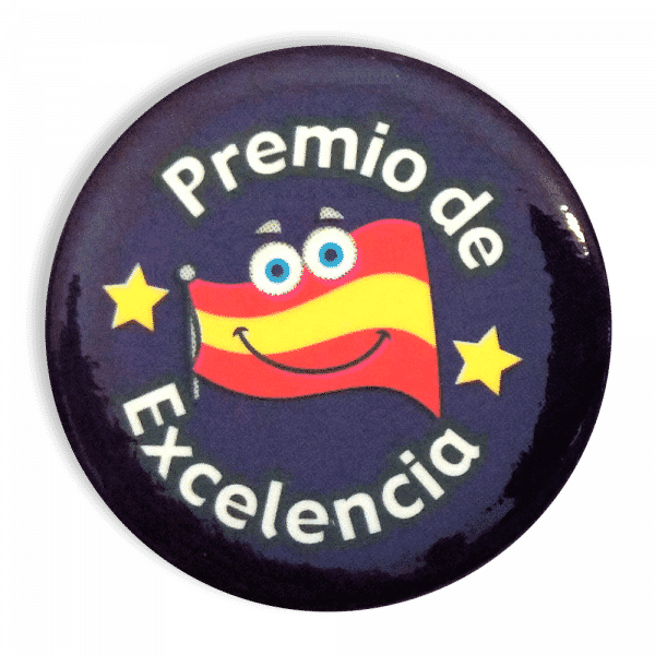 Badge: Premio De Excelencia Badge - 25mm