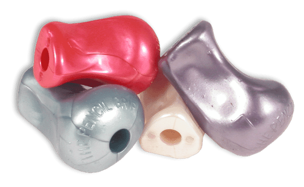 Toppers: Shaped Pencil Grips Assorted Bright Colours