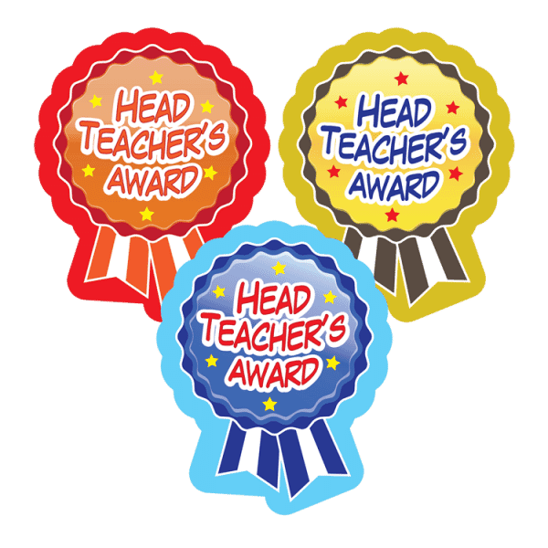 Sticker: Head Teacher&#039;s Award - Rosette