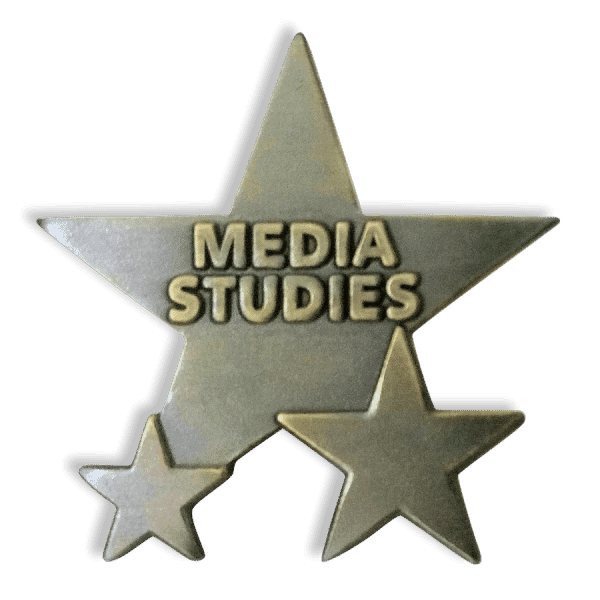 Badge: Media Studies Star - Enamel