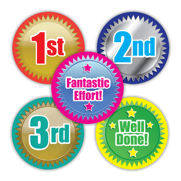 Sticker: Finish Line Variety Pack