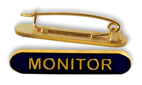Badge: Monitor Bar Blue - Enamel