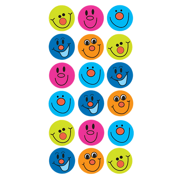 Sticker: Bumper Pack - Smiley Faces