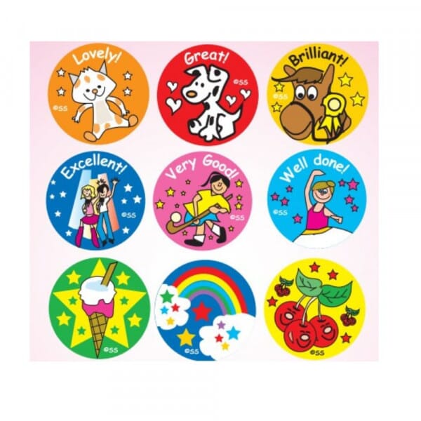 Sticker Pack: Girls 54 Stickers