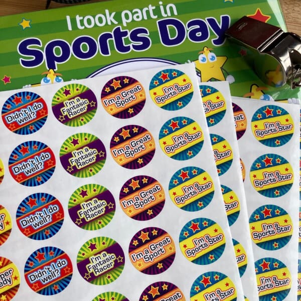 Participate Sticker Sports Day Participation Reward Stickers
