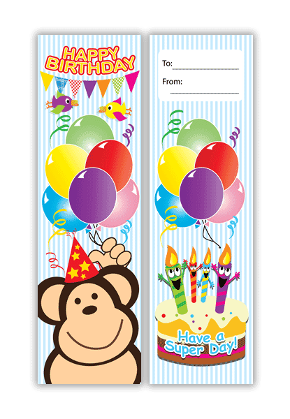 Bookmark: Happy Birthday