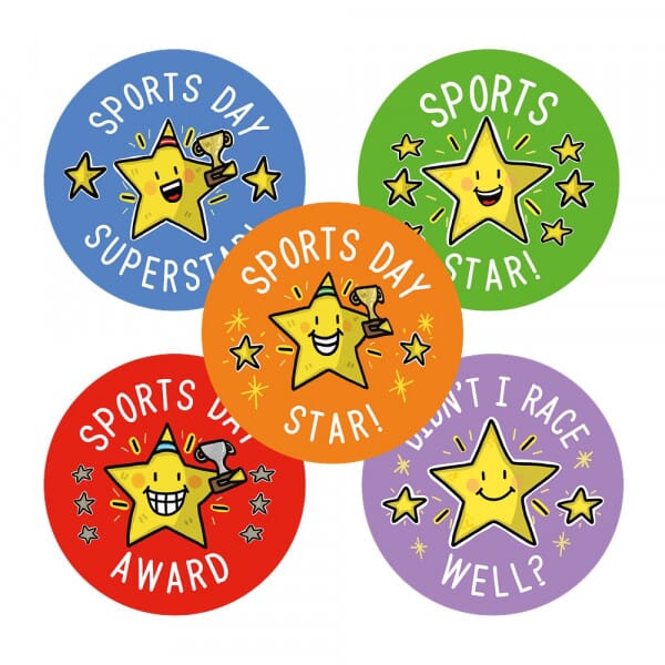 Sticker: Sports Day Participation Variety Pack