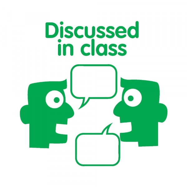 Stamper: Discussed In Class - Green