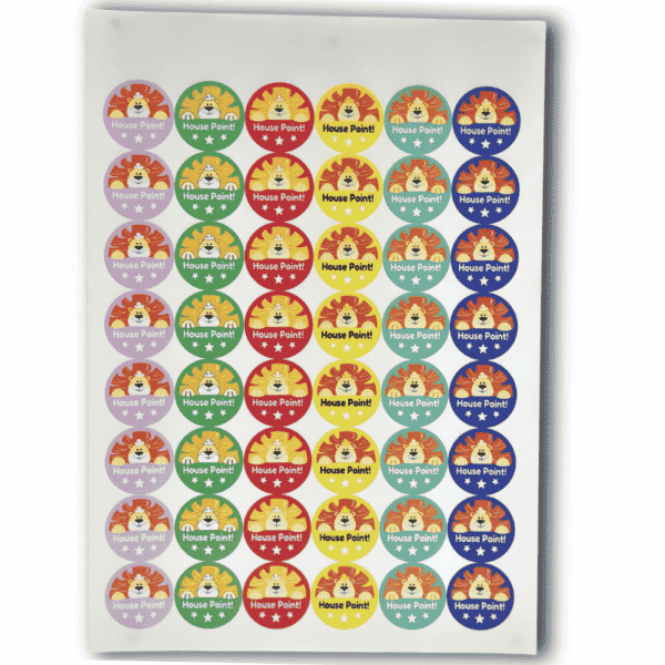 Stickers: House Point Lion 30mm