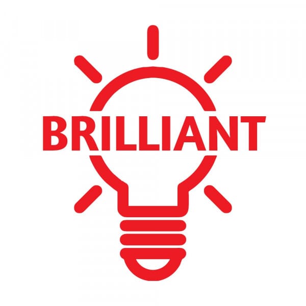 Stamper: Brilliant Lightbulb