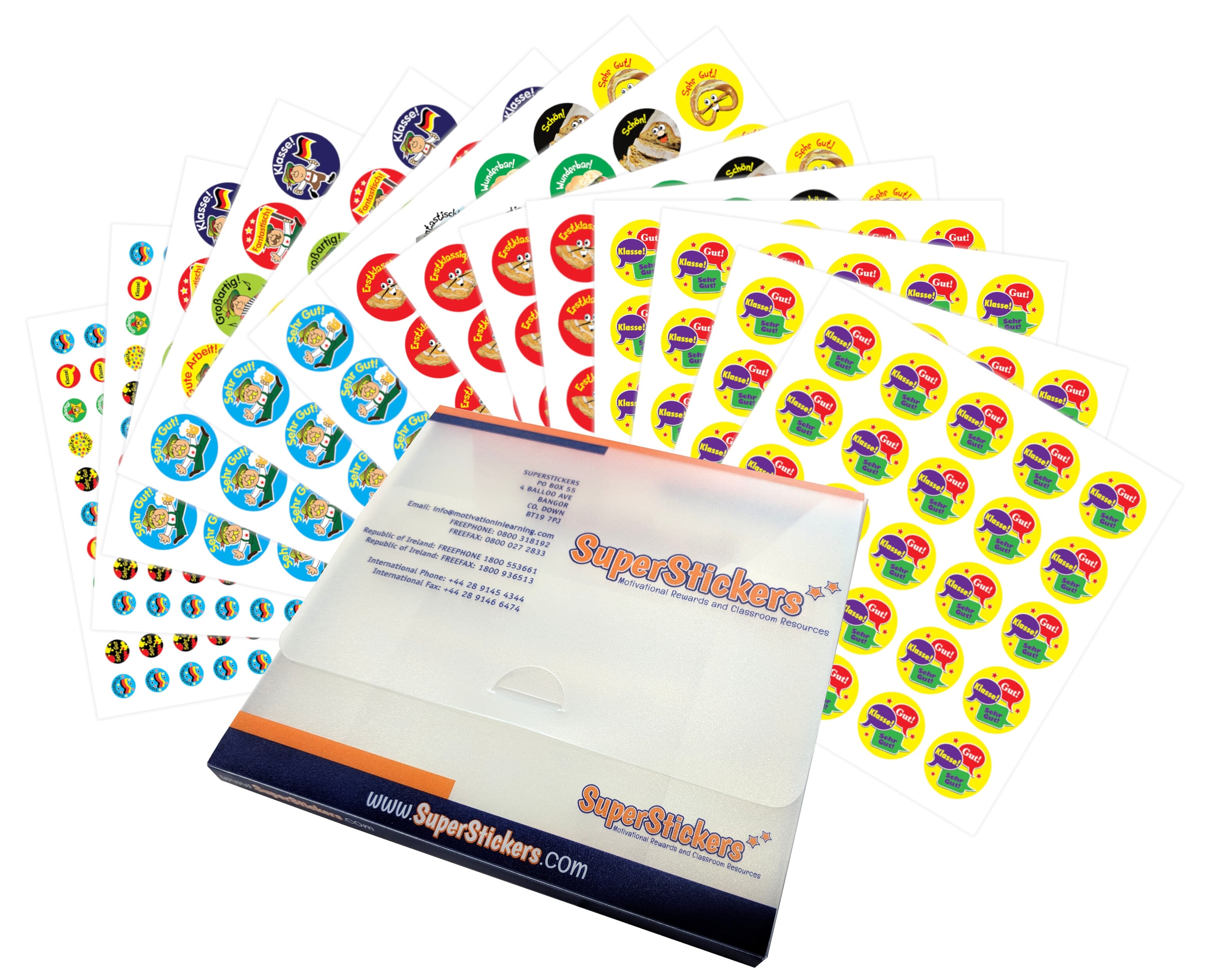 Sticker: German Quick Pack With Storage Box