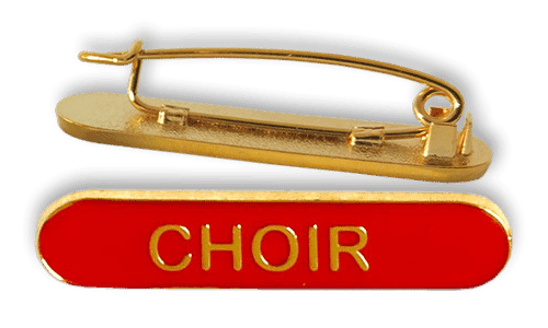 Badge: Choir Bar Red - Enamel