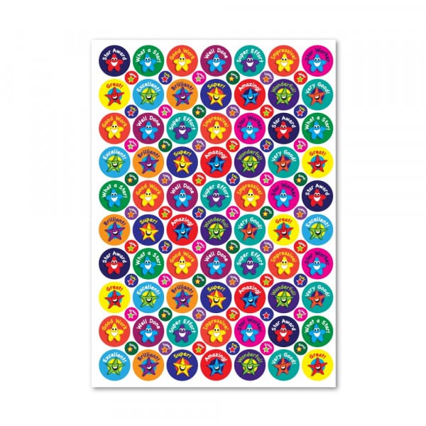 Sticker: Praise Stars - Bulk Pack: 50 A4 Sheets (5 X AS11218)