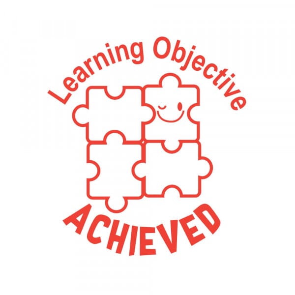 Stamper: Learning Objective Achieved - Red