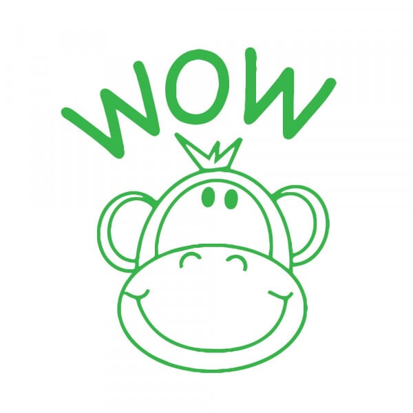Stamper: Wow - Monkey