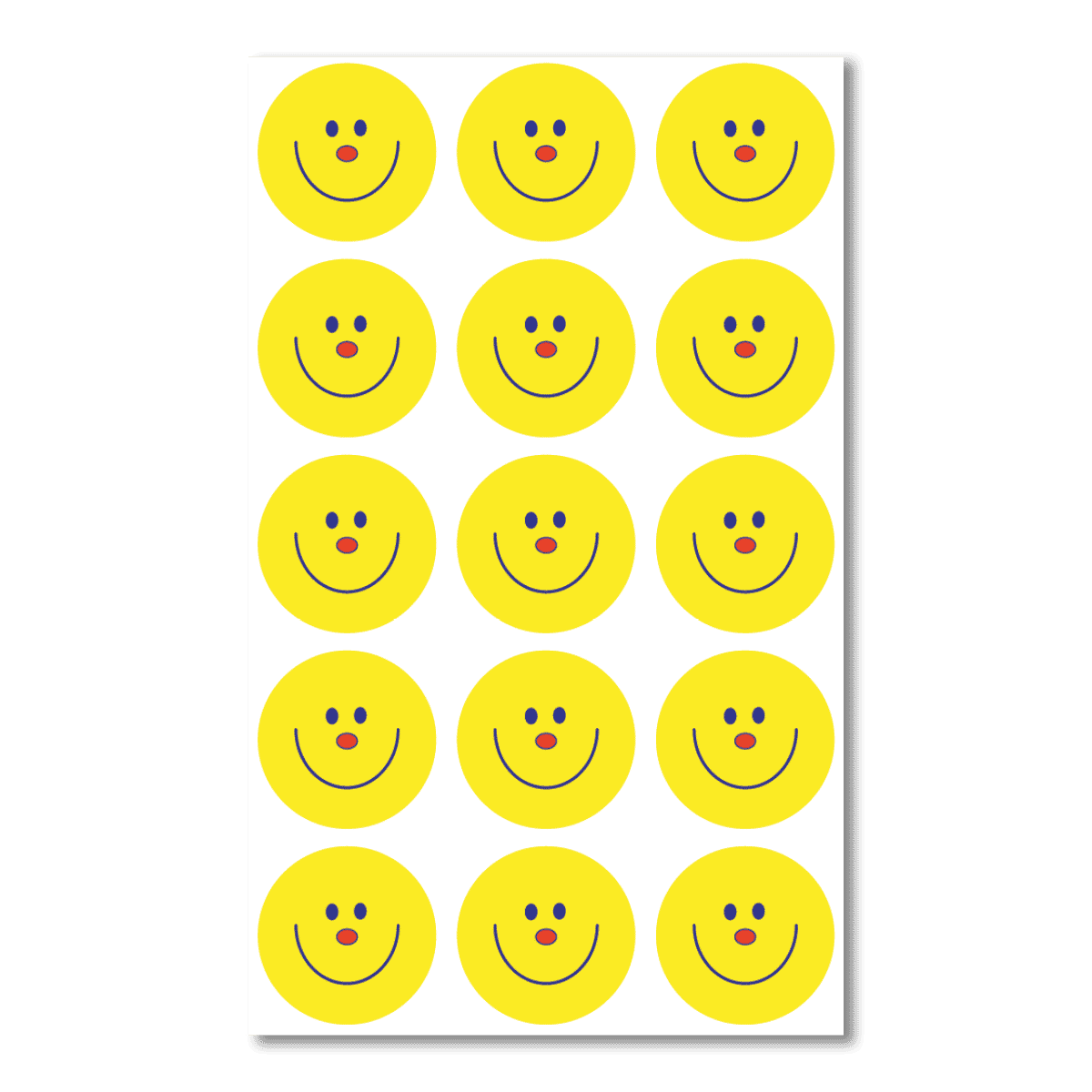 Mini Smiley Star Stickers - 605 Stickers Per Pack - View #7