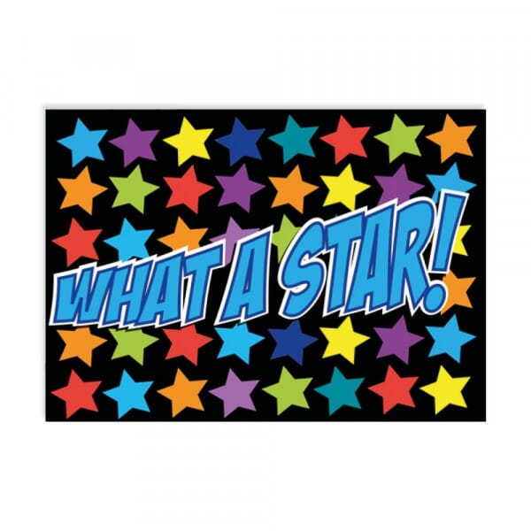 Postcard: What A Star - Multistar