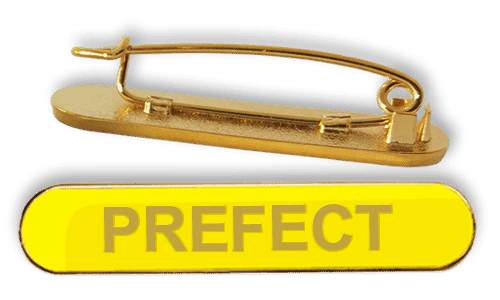 Badge: Prefect Bar Yellow - Enamel