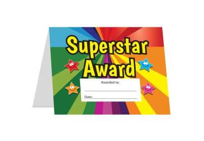 SuperStickers Pupil Of The Week Sparkling School Certificate, DMC10015