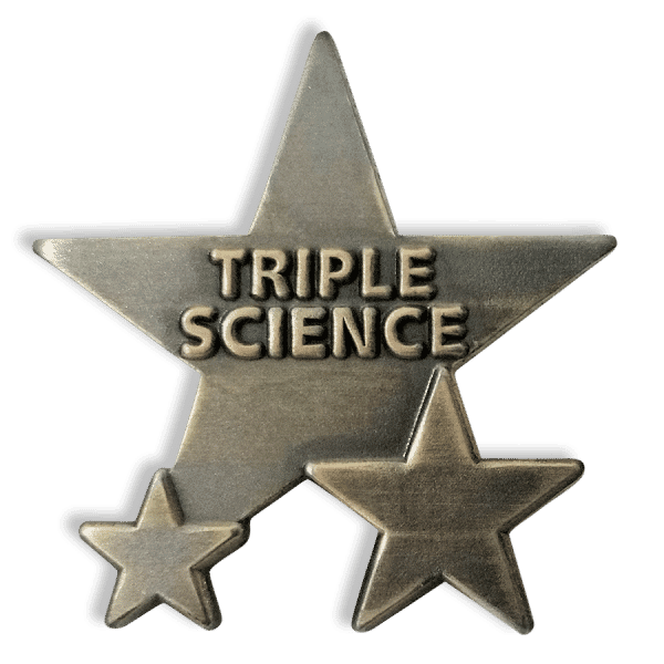 Badge: Triple Science - Metal