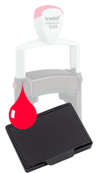 Ink Pad: Red - For PF5208