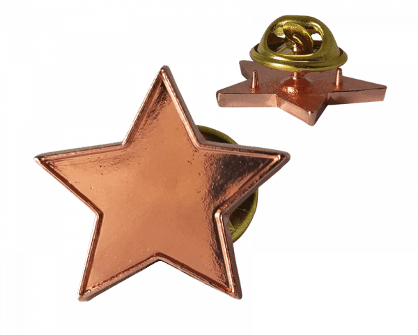 Badge: Bronze Star - Enamel