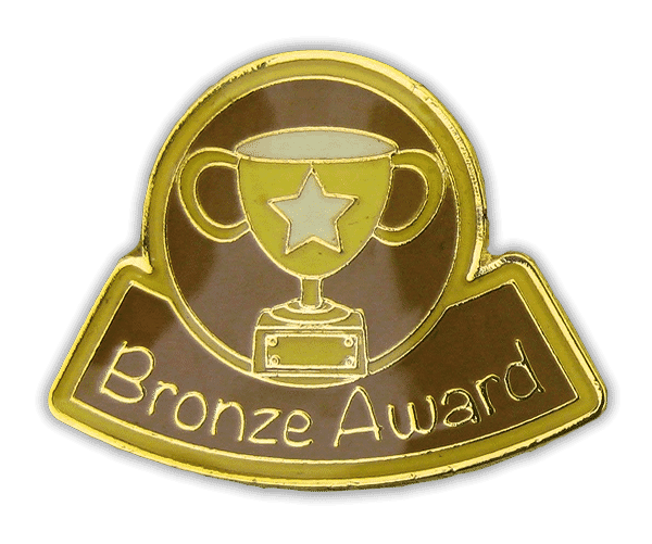 Badge: Bronze Award - Enamel
